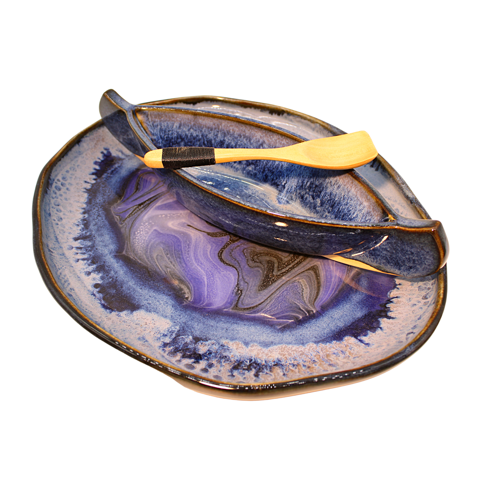 Canoe on the Lake Chip and Dip Sets