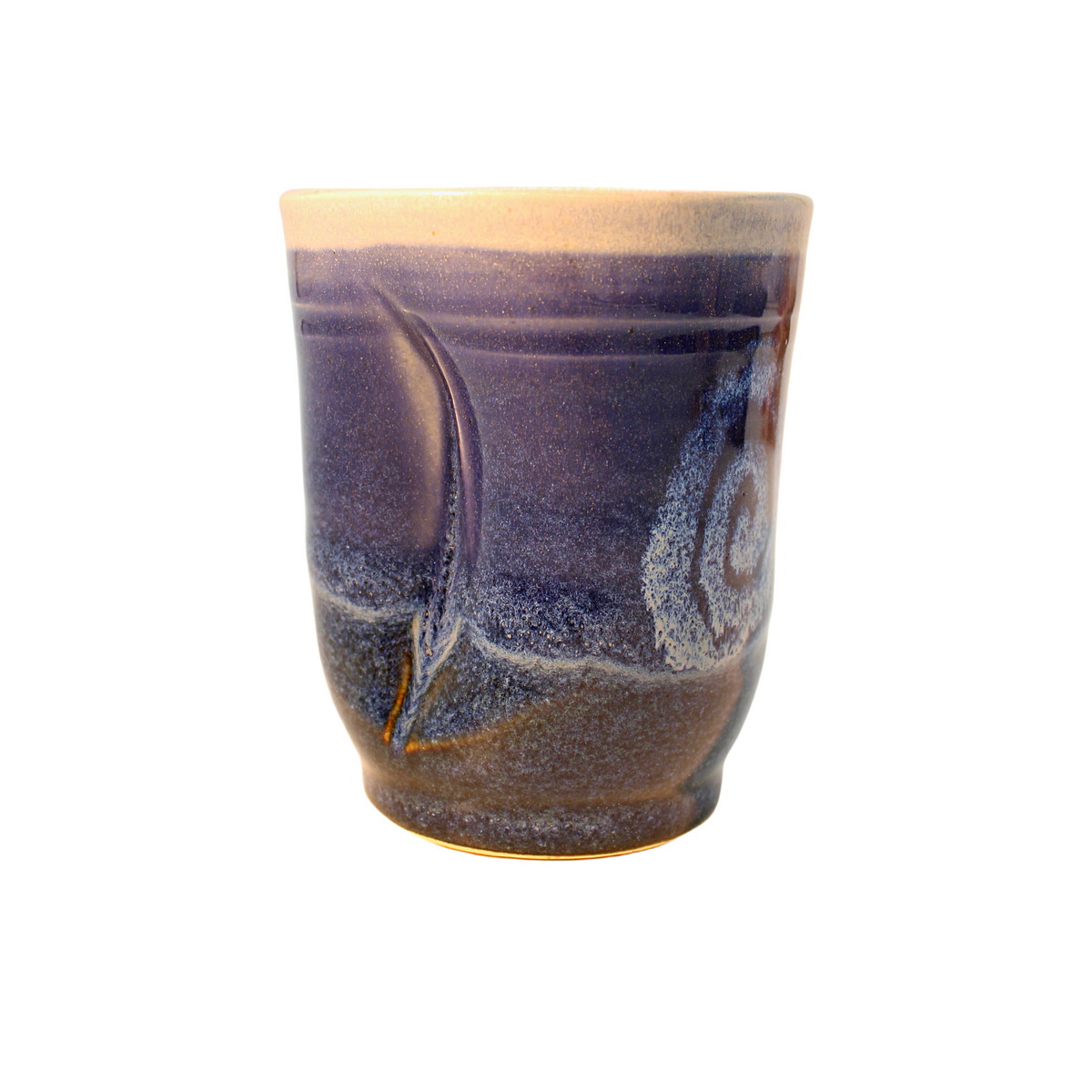 GARDEN WINE CUP - SMALL (Ocean Blue Pattern)