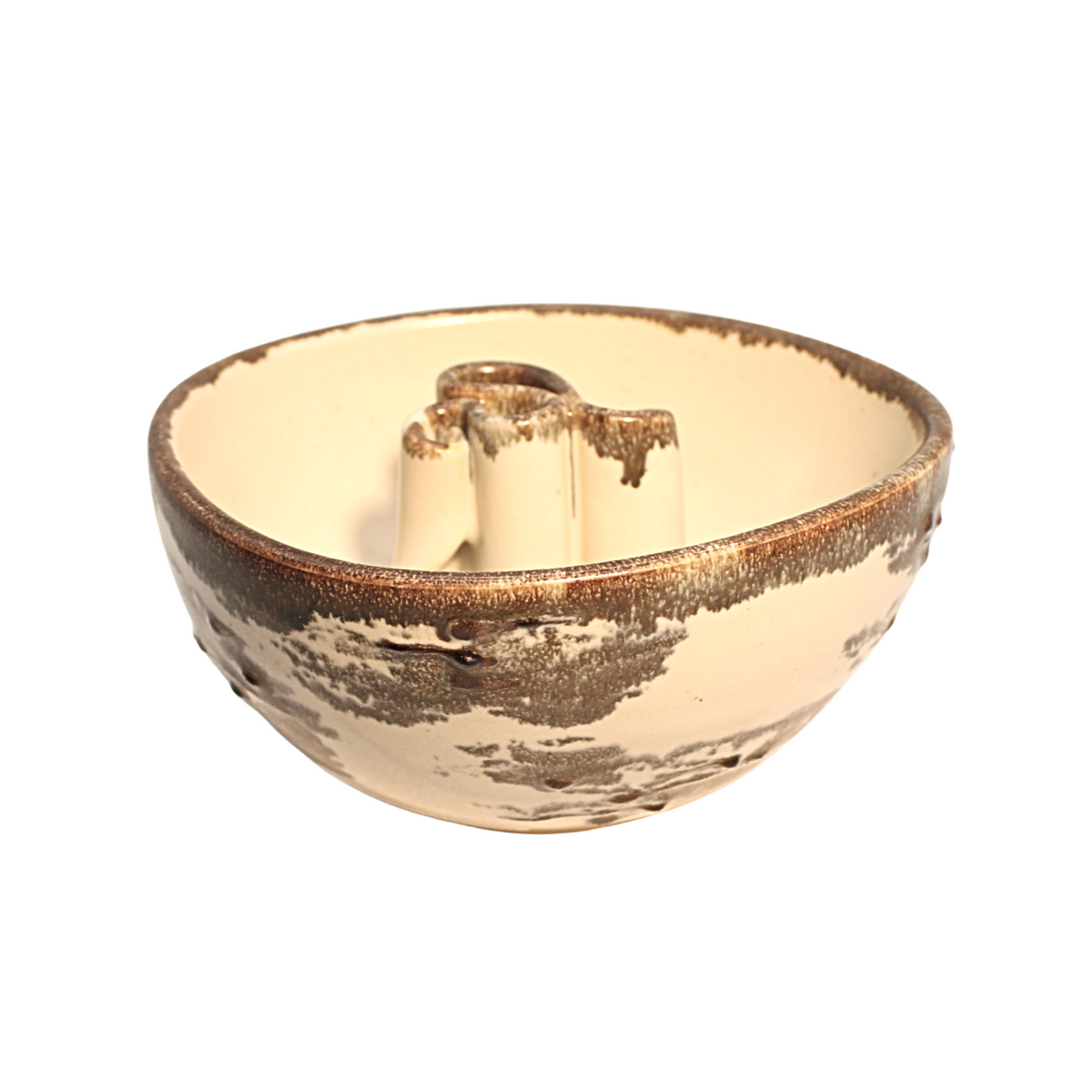 FLOWER ARRANGEMENT BOWL (Birch Bark)