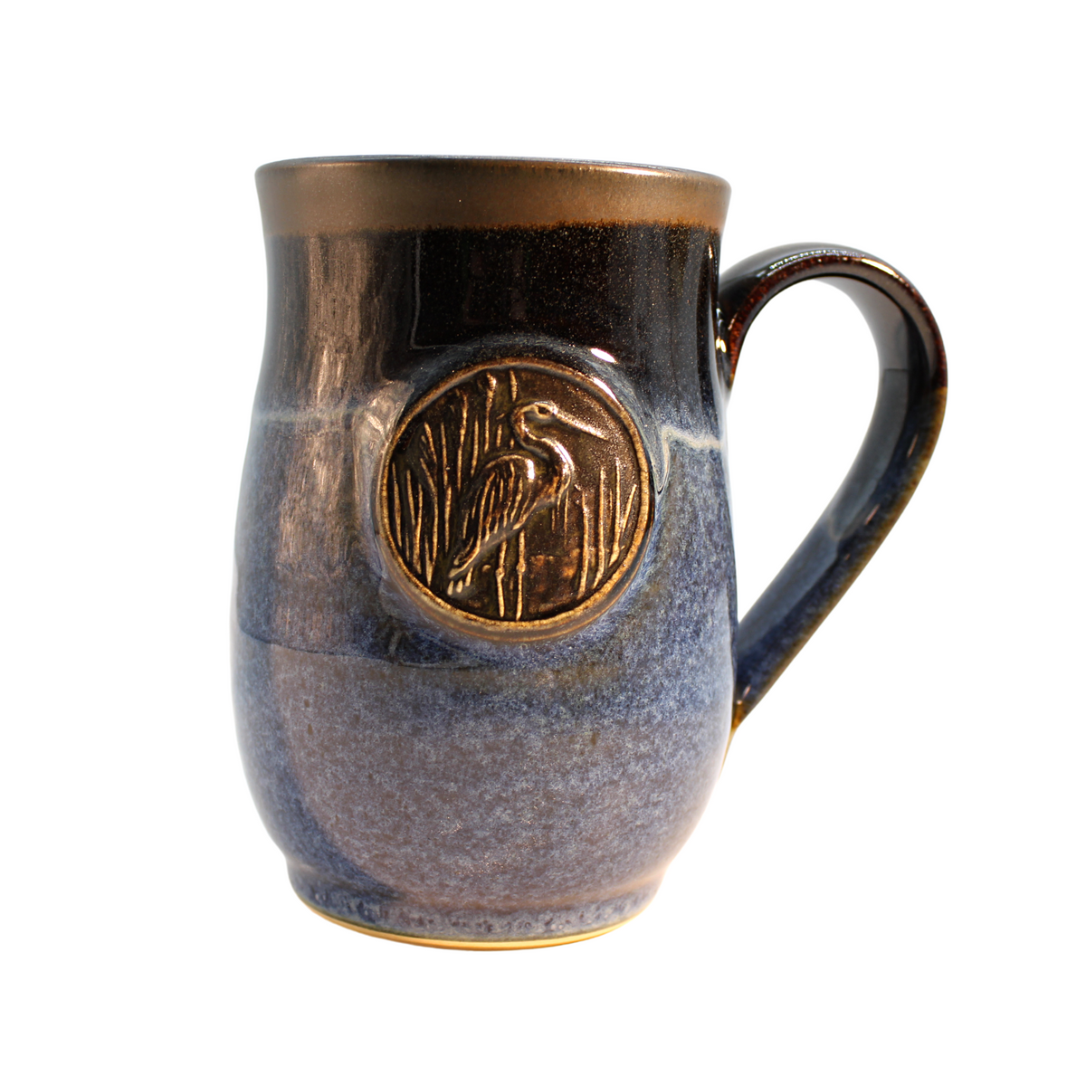 Medallion Mug Collection &quot;HERON&quot; - Curved (More Colours Available)