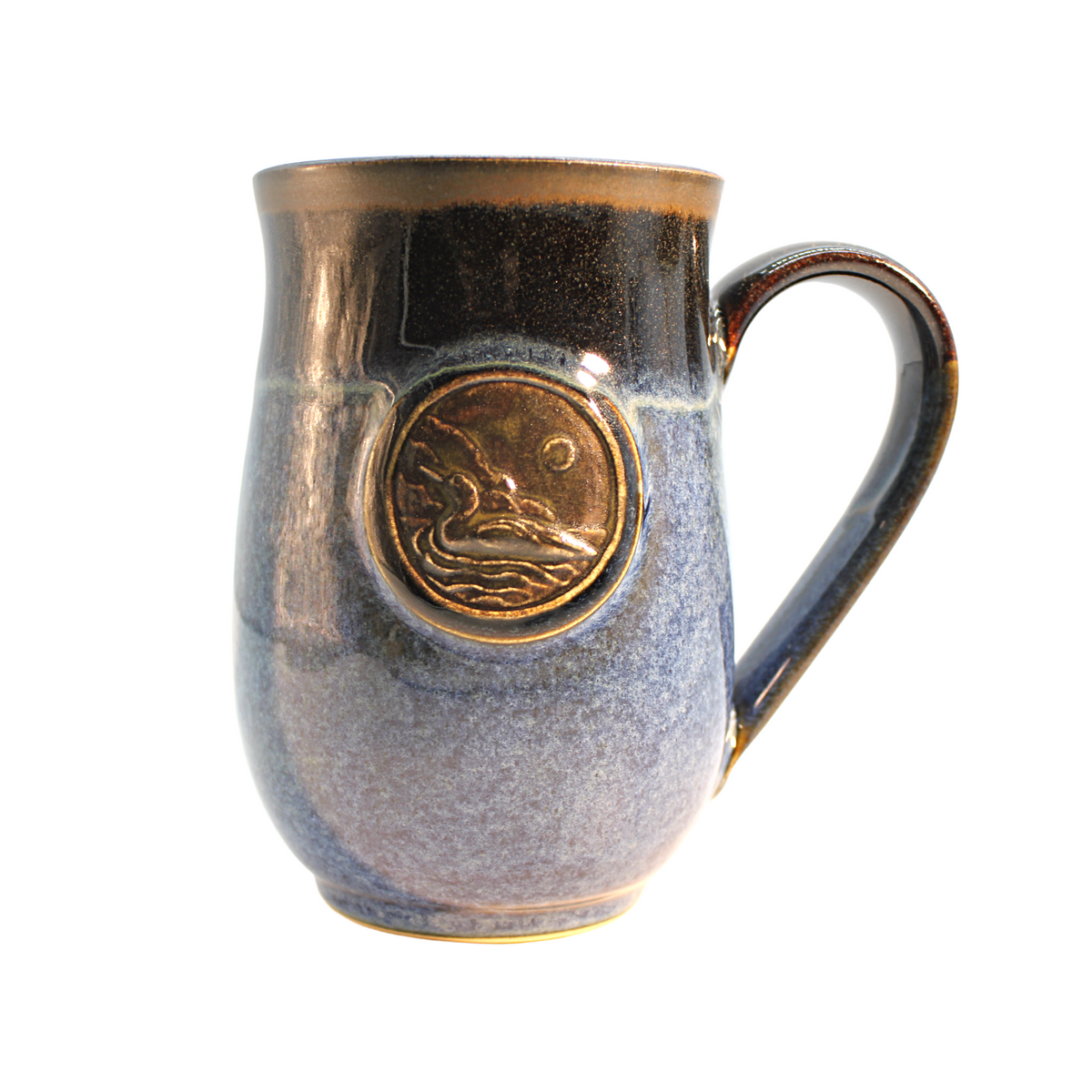 Medallion Mug Collection &quot;LOON&quot; - Curved (More Colours Available)