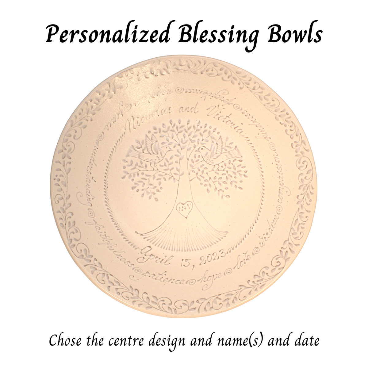 PERSONALIZED BLESSING BOWLS