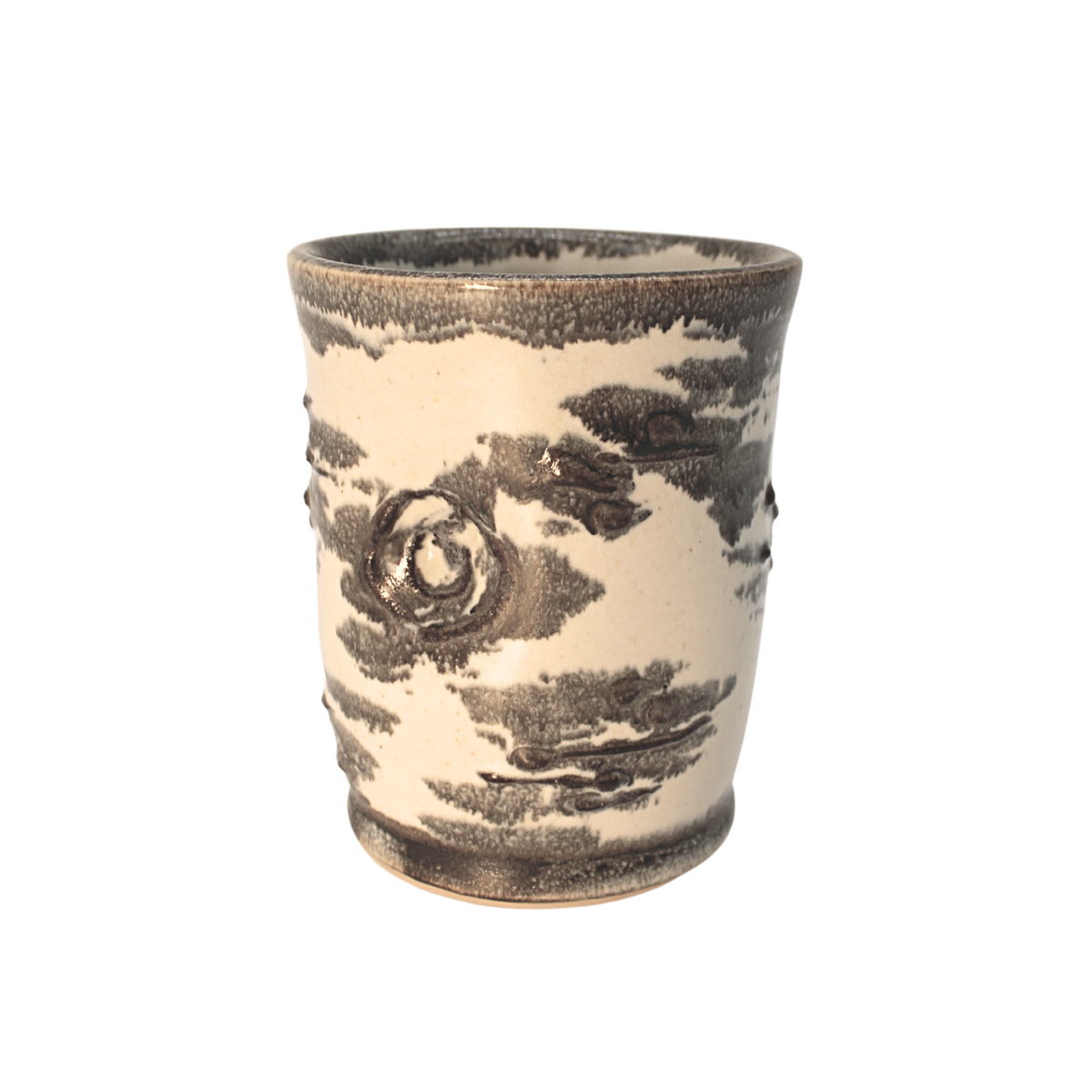 GARDEN WINE CUP - SMALL (Birch Bark Pattern)