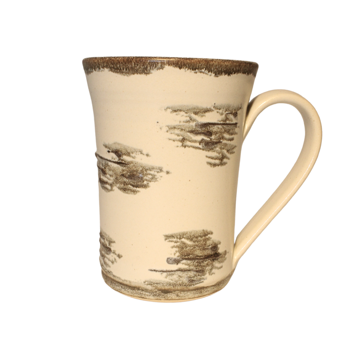 LARGE MUG (Birch Bark Pattern)