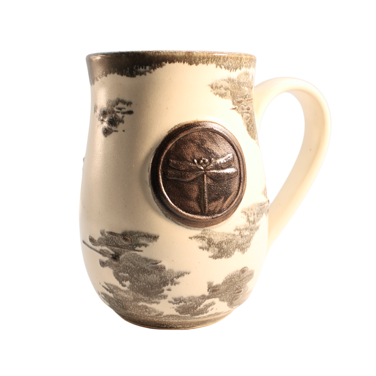 Medallion Mug Collection &quot;DRAGONFLY&quot; - Curved (More Colours Available)