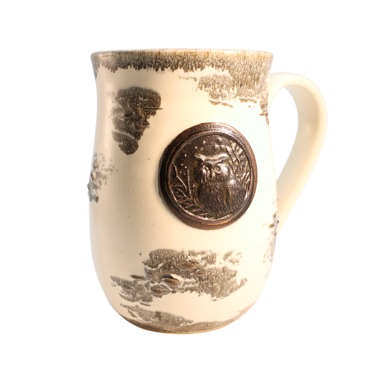 Medallion Mug Collection &quot;OWL&quot; - Curved (More Colours Available)