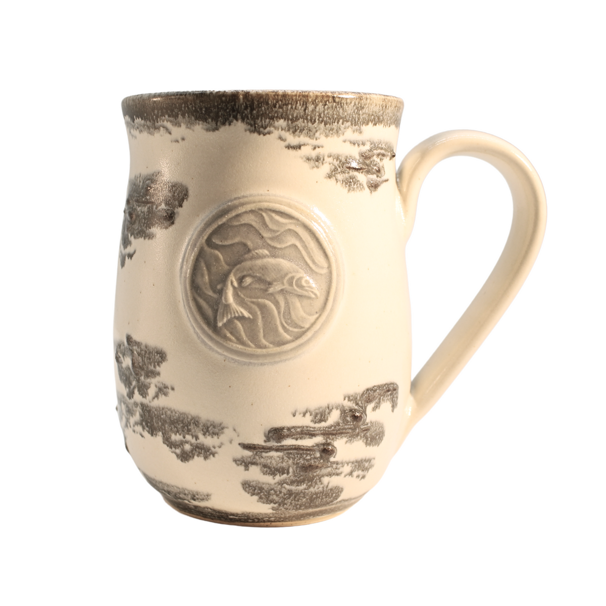 Medallion Mug Collection &quot;SALMON&quot; - Curved (More Colours Available)