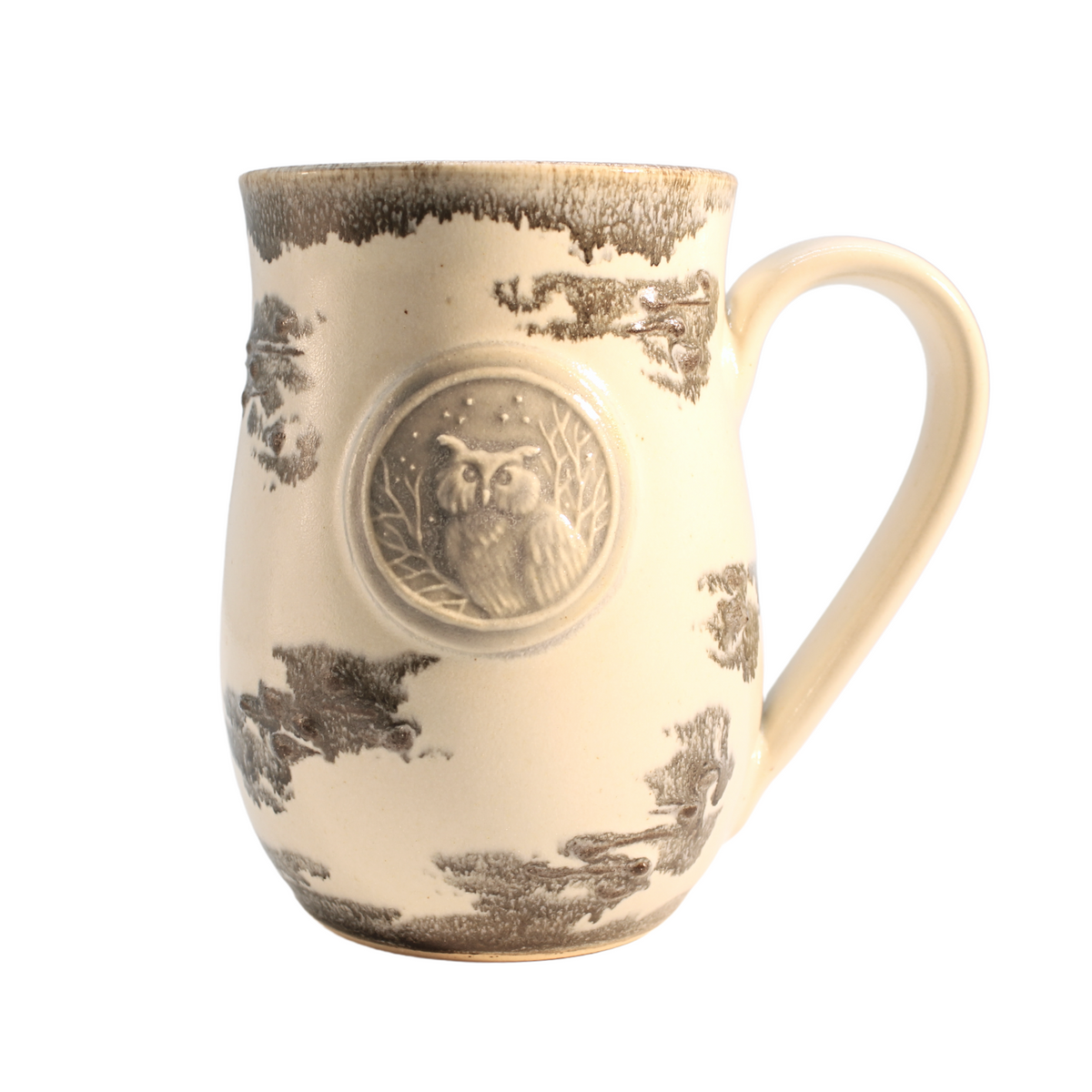 Medallion Mug Collection &quot;OWL&quot; - Curved (More Colours Available)