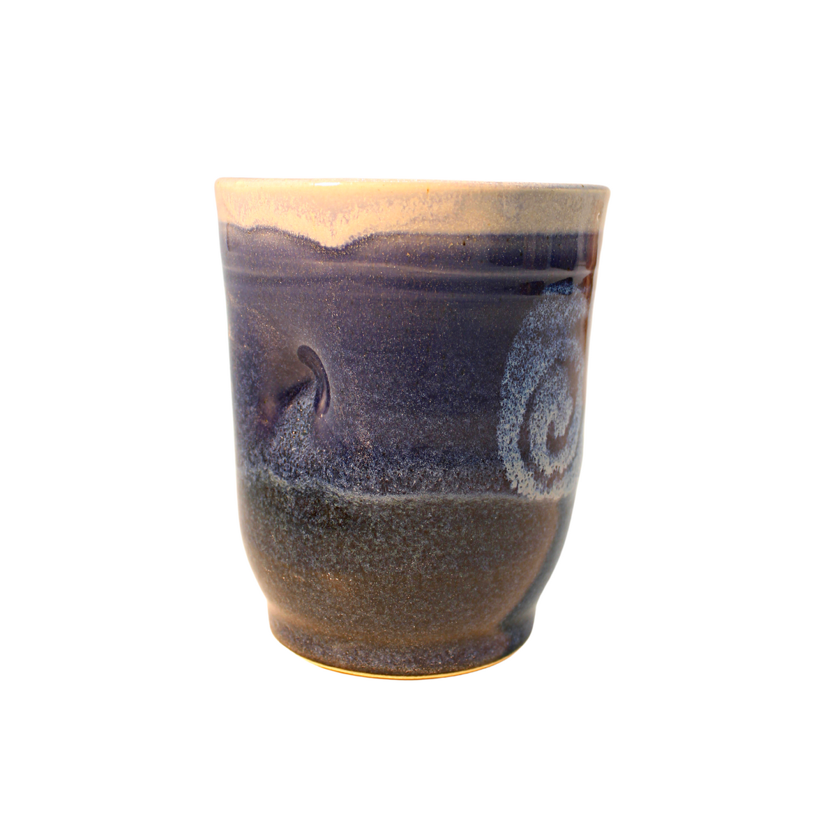 GARDEN WINE CUP - SMALL (Ocean Blue Pattern)
